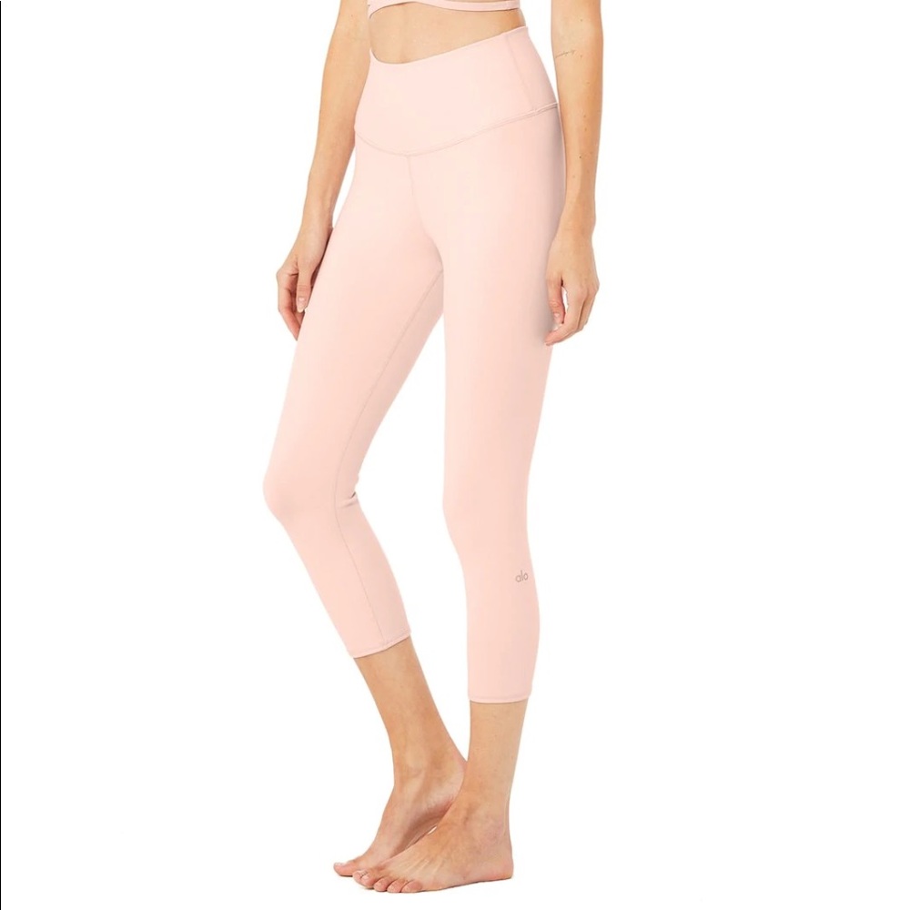 Alo 7/8 Airbrush Legging in Blush Pink